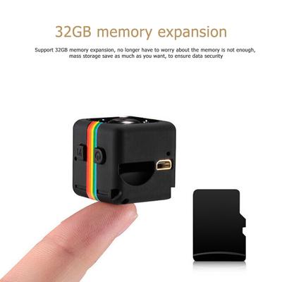 SQ11 Car Video Recorder Mini HD Cameras Sport DV Recorders Portable Small Cam Camcorder Outdoor Indoor Home Security Cam Monitor