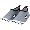 Kids' Shark Barefoot Beach Shoes – Non-Slip, Anti-Cut Water Socks for Swimming and Wading