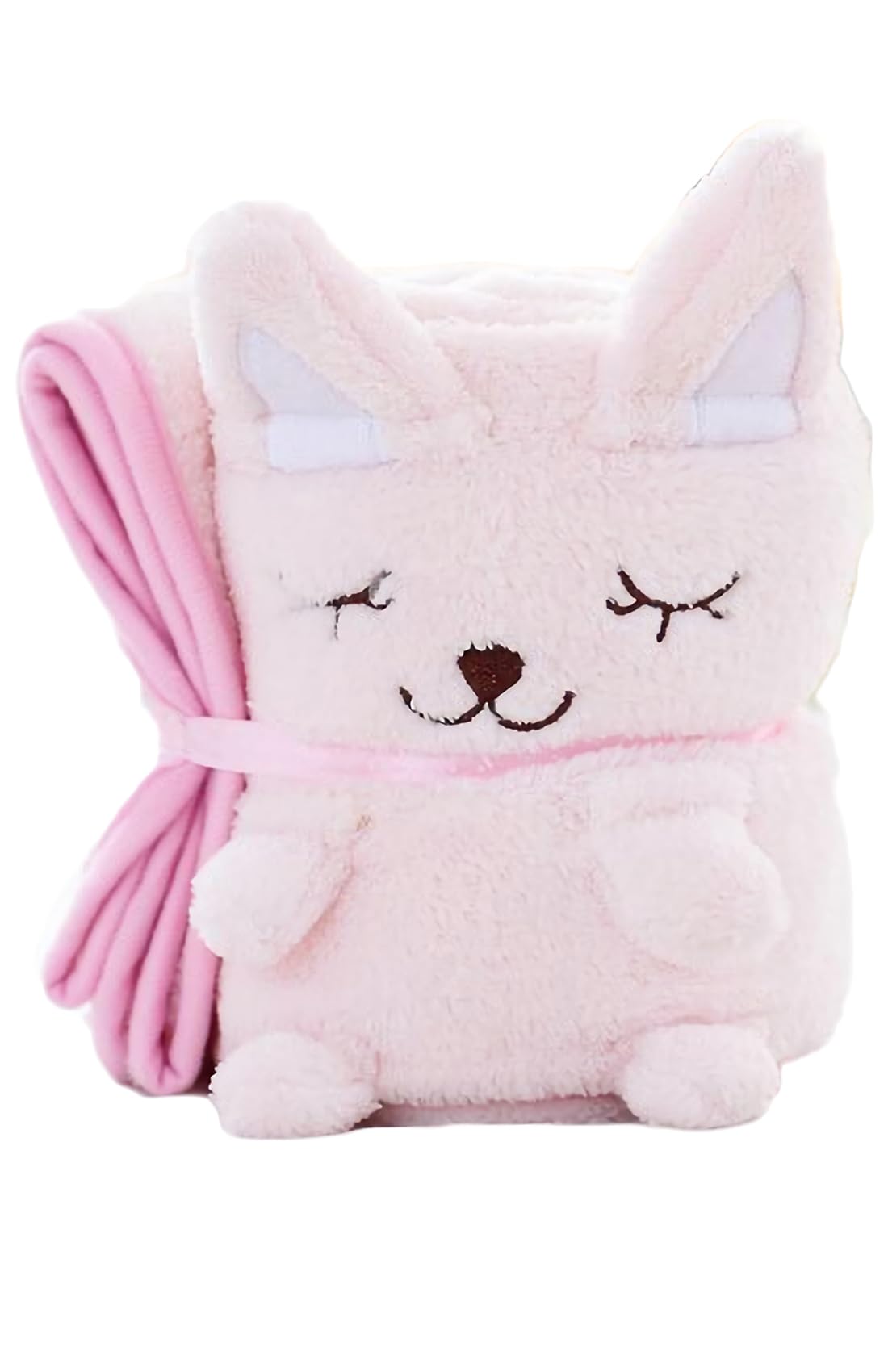 

Azrte Large Rabbit Fluffy and Cute Plush Animal Perfect for Perfect for Size 25 Blanket, Throw, Year-Round Use, Cooling, Gifting,