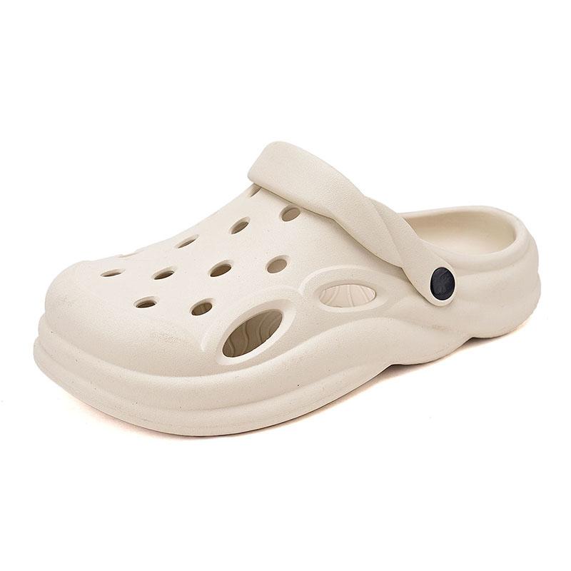 Couples New Summer 3-color Casual Shoes Thick Sole Bun Head Flip-flops Men Beach Feet Feel Good Sandals