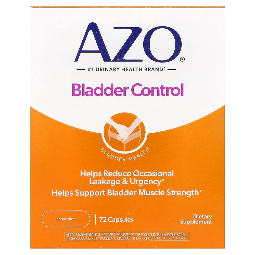 

AZO Bladder Control Go-Less Capsules, 72 Count 72 pcs - 1 ea