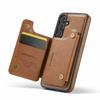 MAGKING K3 Series For Samsung Galaxy S25 FE Magnetic Case Wallet PC + TPU + PU Phone Cover