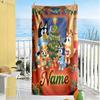 Halloween Friends Costumes Personalized Text Beach Towel High Absorbency & Quick-Dry