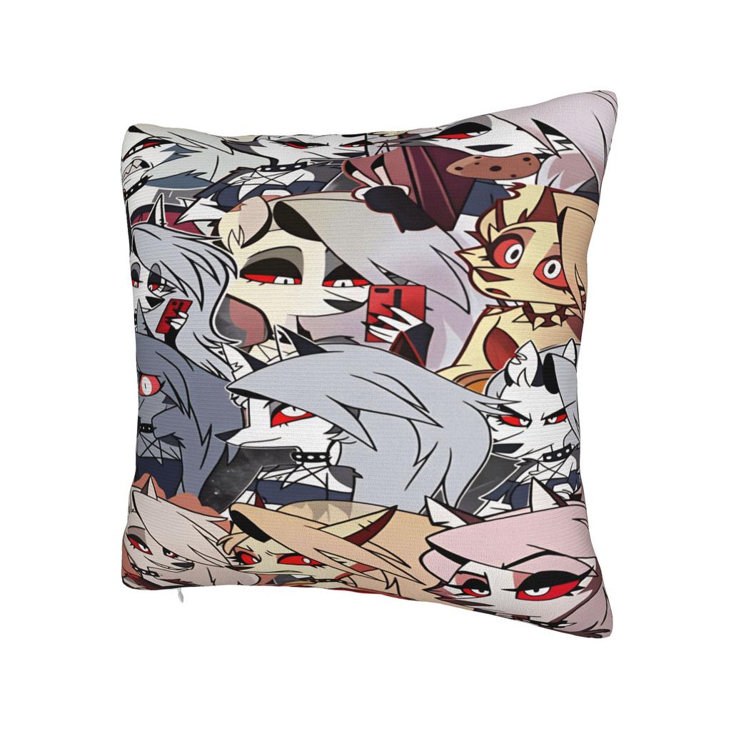 Helluva Boss Loona Pillow Cover Graphic Cushion Cover Fashion Pillow Case For Couch Sofa Bedroom