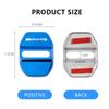 4Pcs Car Door Lock Cover Door Rust Proof Cover Modified Decoration For Mercedes Benz AMG GLE GLS CLA CLE GLC CLS GLA W223 W213