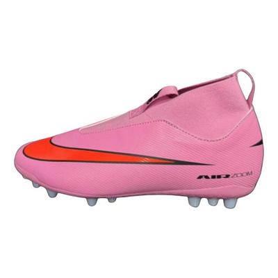 Mercurial Vapor 16 Comfortable Non-Slip Shock Absorbing Durable Mid-Top Kids Soccer Shoes Bright Pink Kids Soccer Shoes FQ8308-600