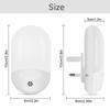 Gentle Illumination LED Plug-in Night Light LED Sensor Light  Children Home Bedroom