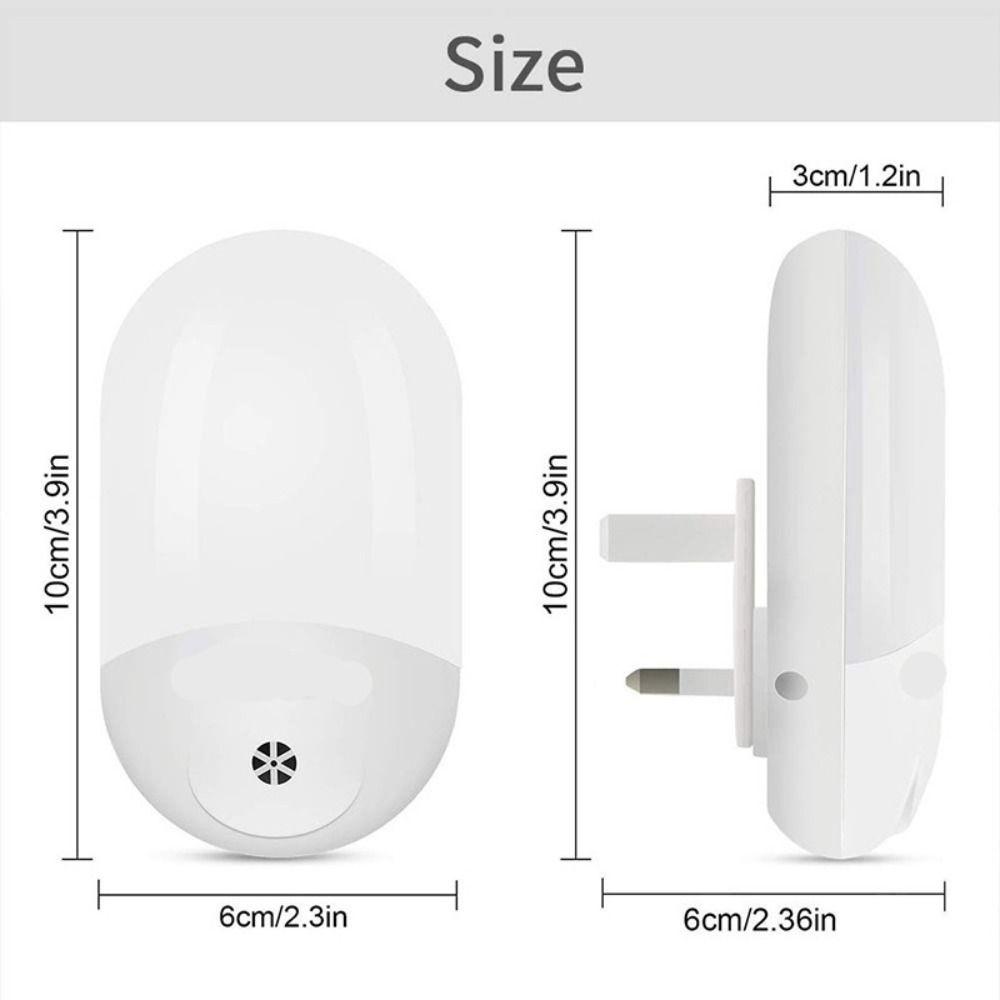 Gentle Illumination LED Plug-in Night Light LED Sensor Light Children Home Bedroom