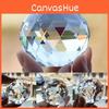 Sferă Clasică din Cristal Clar Tăiat 50mm Fațetată Glob de Cristal Prisme Pentru Decor Acasă Atemporal