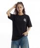 Cream Soda Lab Front Small Logo Old Ciel Short Sleeve T-Shirt Black