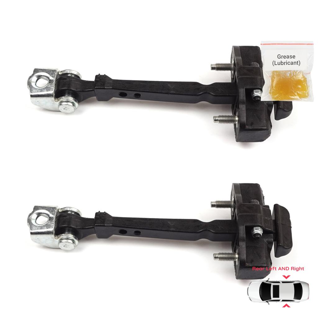EDP1260-1 Rear Left AND Right Door Catch Hinge Brake Stop Check Strap Limiter for Renault Clio MK4 BH/KH 2012-2021 824307049R