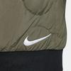 Nike Casual Quilted Jacket Kids Tops Olive-Green FZ6462-222