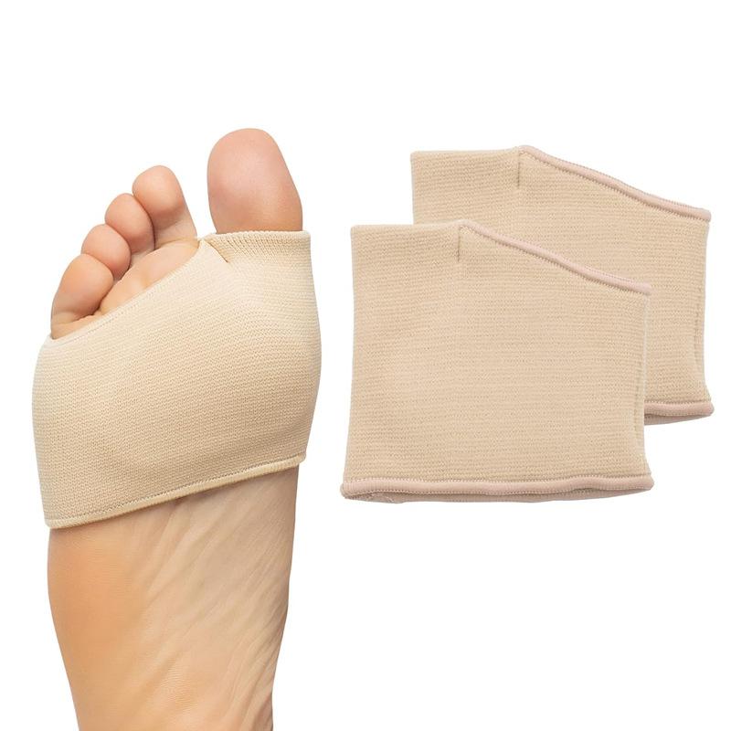 Halbsohlen zur Linderung von Mittelfußschmerzen Schuhpolster Ballenpolster Für Hallux Valgus Korrektor Socken