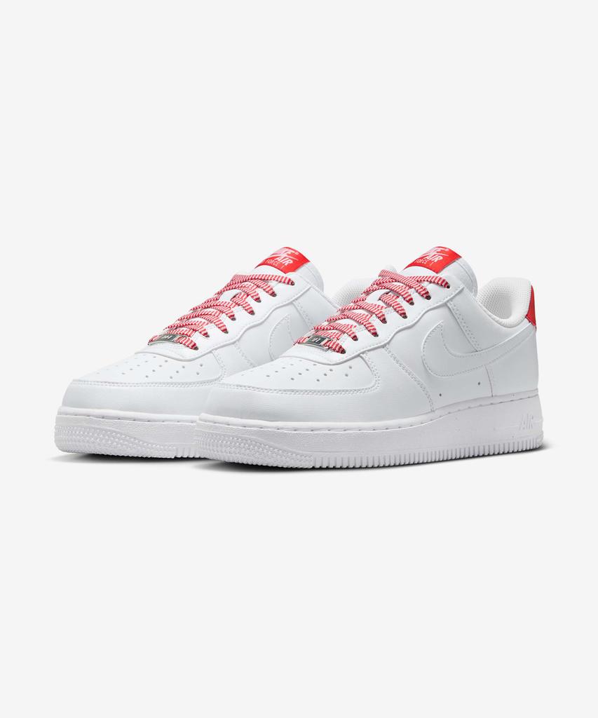 Nike Air Force 1 07 W - White:Pink Foam:Metallic Silver:Light Crimson / Ib7167-103