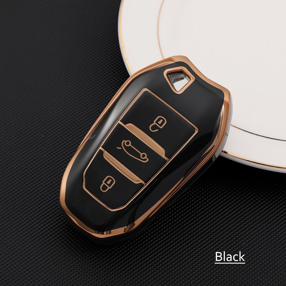 Carcasa TPU pentru cheia de la distanță pentru Peugeot 2008 3008 4008 5008 308 408 508 Citroen C1 C2 C4 C6 C3-XR Picasso Grand DS3 DS5