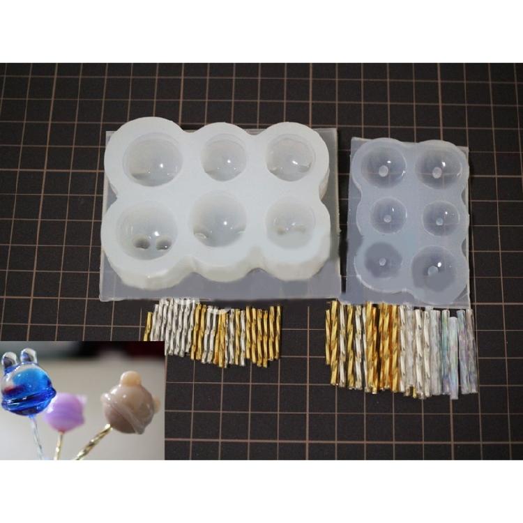 Crystal Epoxy Resin Mold Earrings Pendants Casting Silicone Mould DIY Crafts