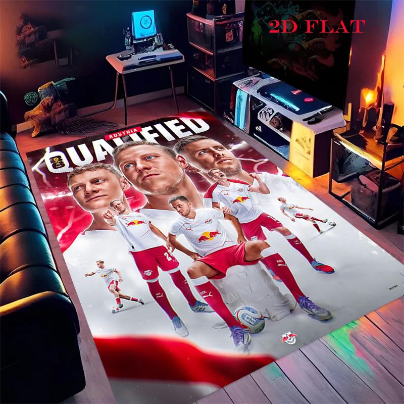 

RB Leipzig Carpet Rug for Living Room Bedroom Home Sofa Decoration,Kids play Nonslip Floor Mat 40x60cm( 15x23in )