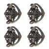 15 Sets Antique Handle Kitchen Cabinet Drawer Handle Pulls Zinc Alloy Cupboard Hardware Fitting