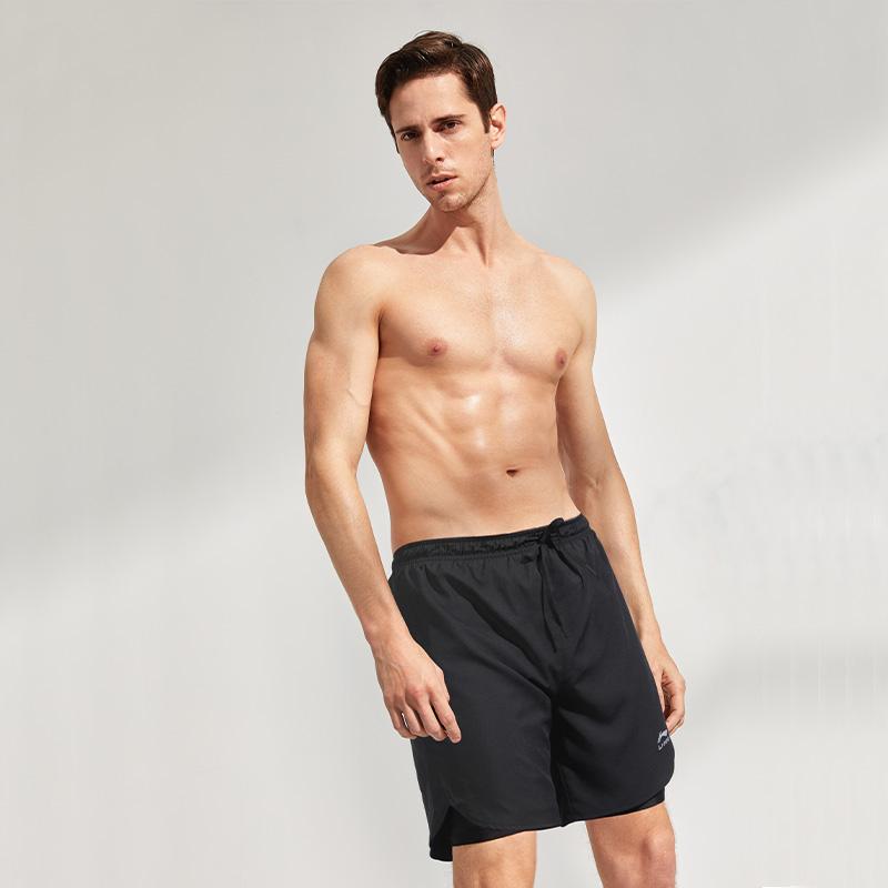 Li Ning Sports Shorts Men's Black AAPR607-1