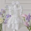 Soft Pet Summer Clothes Lace Cat Flying Sleeve Skirt Pet Supplies Pet Princess Dress  Summer