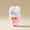 6pcs Cute Style Plush Travel Bunny Desktop Car Decoration Batch