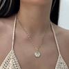 Chic Oceaan Serie Schelp Hanger Ketting voor Vrouwen Eenvoudig Roestvrij Staal Schattige Rode Kreeft Krab Ketting Zomerfeest Sieraden