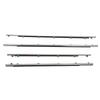 4pcs Window Moulding Trim 72410 SWA A01 Car Outer Weatherstrip for CR?V 2007 to 2011