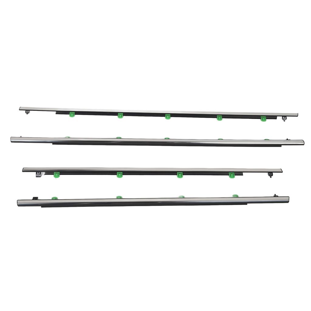 4pcs Window Moulding Trim 72410 SWA A01 Car Outer Weatherstrip for CR?V 2007 to 2011