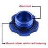 BADASS SHARKS Aluminum Cap Tank Cap Car Accessories Civic Subaru Impreza Sti Multicolor