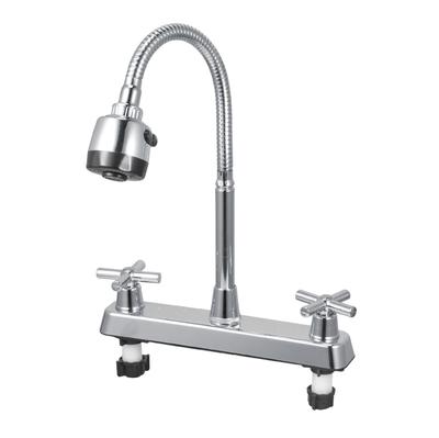 Kitchen Sink Faucet Professional Modern Simple Style Cold Hot Dual Use Basin Mixer Tap for Kitchen