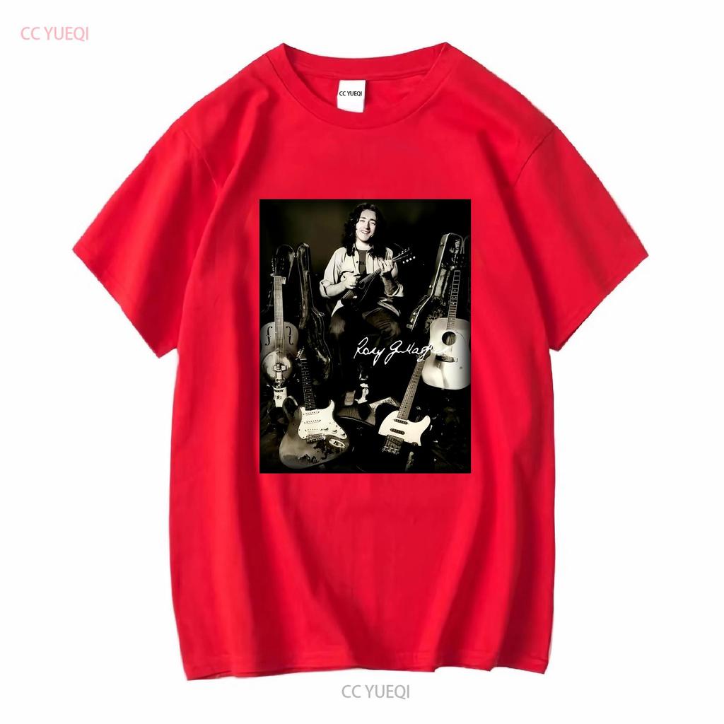 Rory Gallagher Basic For Fan Cotton Black S 2345XL T Shirt TMB397 vintage Washed Top For Everyday Wear designer clothes