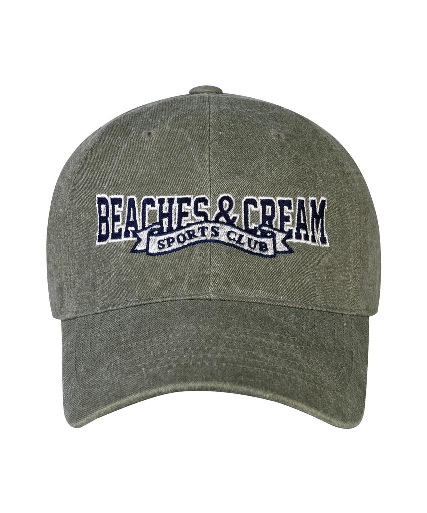 Bichiseuaenkeulim Sports Club Pigment Ball Cap-Khaki
