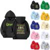Felpe Carine Per Bambini Adolescenti Felpe Trendy Preppy con Cappuccio Magliette Oversize a Maniche Lunghe Vestiti Per Bambini