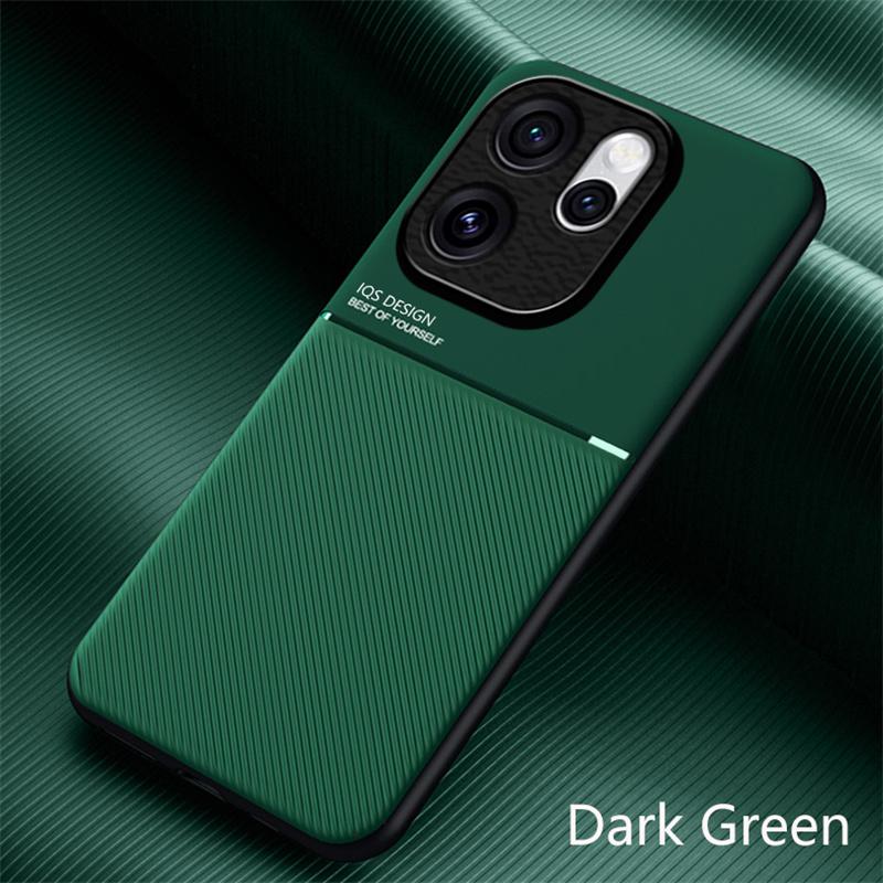 

Car Magnetic Leather Phone Case for OPPO Reno 15 15F 15C 14F 13F 12F 11F 11 12 14 Pro 5G Soft Silicone Bumper Back Cover Cases For Reno11 5G GWB