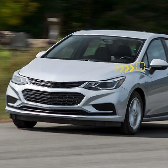 Links Kotflügel A-Säulenverkleidung Spiegel Eckleiste Für 2016 2017- Chevy Cruze EXV