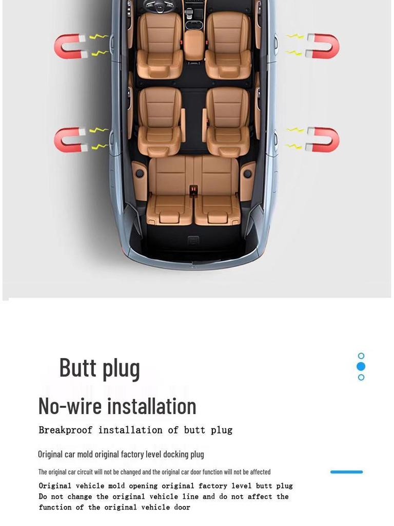 Fits Honda's New 2.0: Electric Suction Door for Auto Refitting