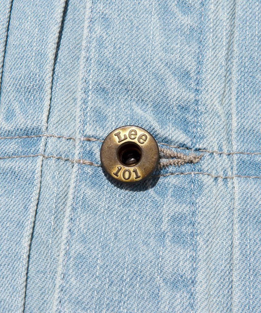 Lee [101St] Vintage Cowboy Denim Shirt Indigo Light