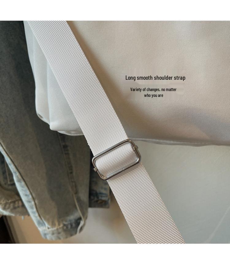 Women's Large Capacity Waterproof Nylon Handbag - Multi-layer, Fashionable Lightweight Tote for Middle-aged Moms