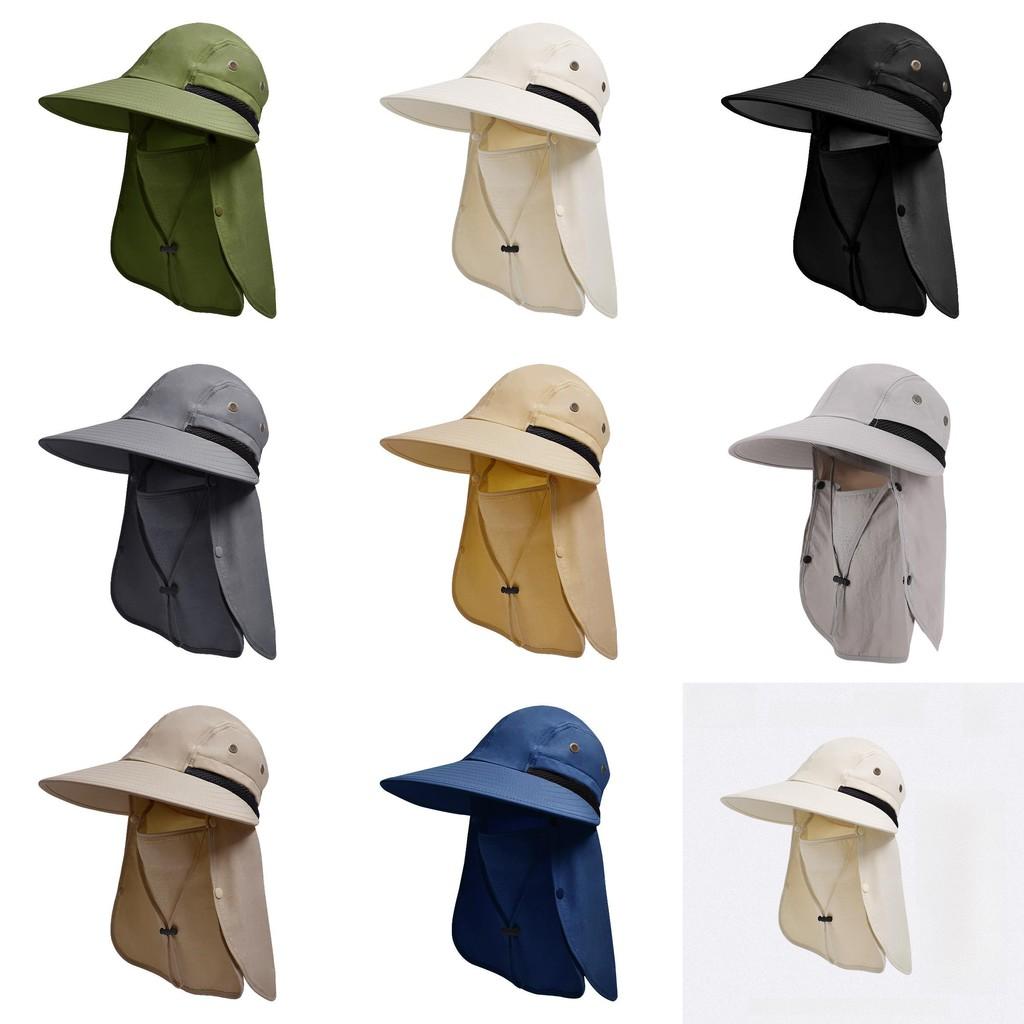 Fisherman Hat Summer Sun Protection Wide Brim Cap For Outdoor Hiking And Beach