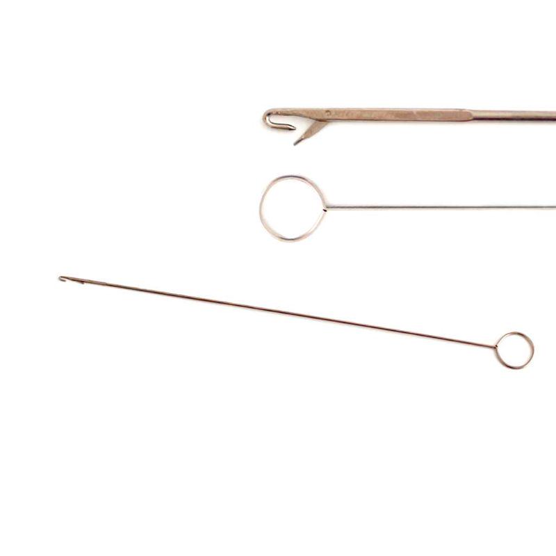 Stainless Steel Sewing Loop Turner Hook for Turning Fabric Tube Strap Belt Strip Handmade DIY Tool