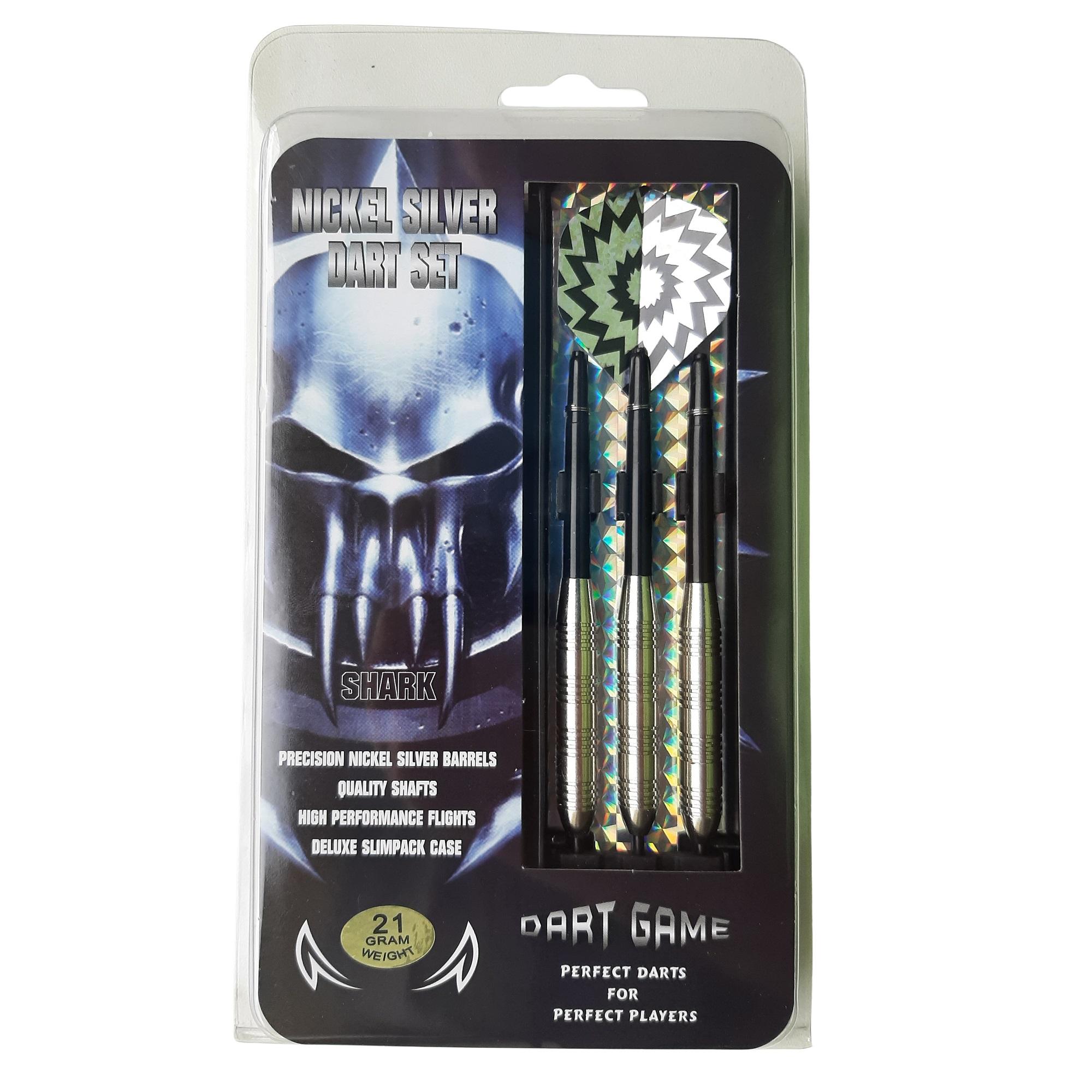 Pfeile Dartpfeile Zielscheibe Sisal Stahl Steeltip 21G Set 3Stk