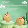 Wooden Castanets Wood Percussion Flamenco Musical Instrument Kids Toddler Toys