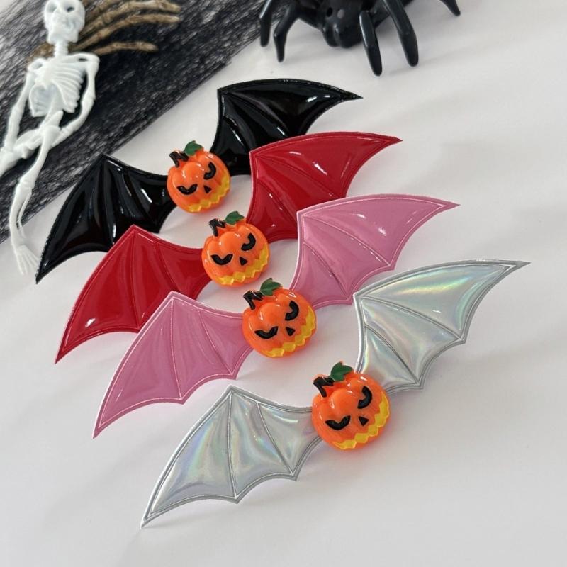 1PC Friendly Bat Shaped Hairpin For Gothic Fashion Dark Theme Parties Comfortable Costume Accessories