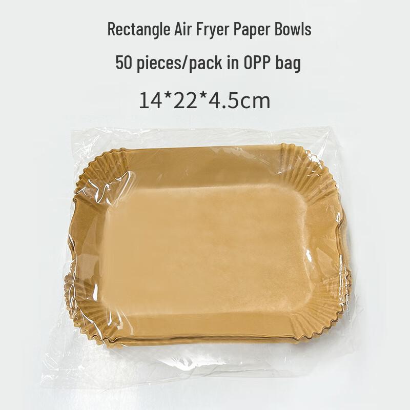 ZISIZ Square Pulp Food Containers