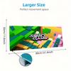 Squid Game Poster Color Mouse Pad Large Gaming Table Cushion Non-slip Laptop Tablet Big Mousepad XXL Mat Mini PC Playmat With Lock Edge