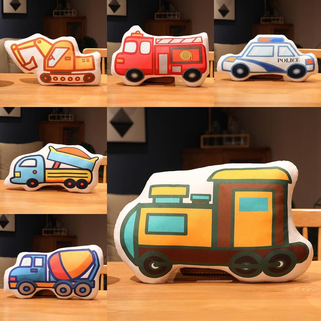 Peluche Douce Voiture Pour Enfants Avec Design Réaliste Et Rembourrage Confortable Hauteur 50cm
