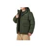 Columbia Landroamer Omni-Heat Outdoor Warm Windproof Hooded Short Cotton Jacket Men Jackets Dark-Green WE4552-366