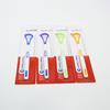 Tongue Scraper Tongue Cleaning Brush Care Plastic Tongue Scraper Travel Portable Freshen Breath Tongue Brush Cleaner for Oral Ca