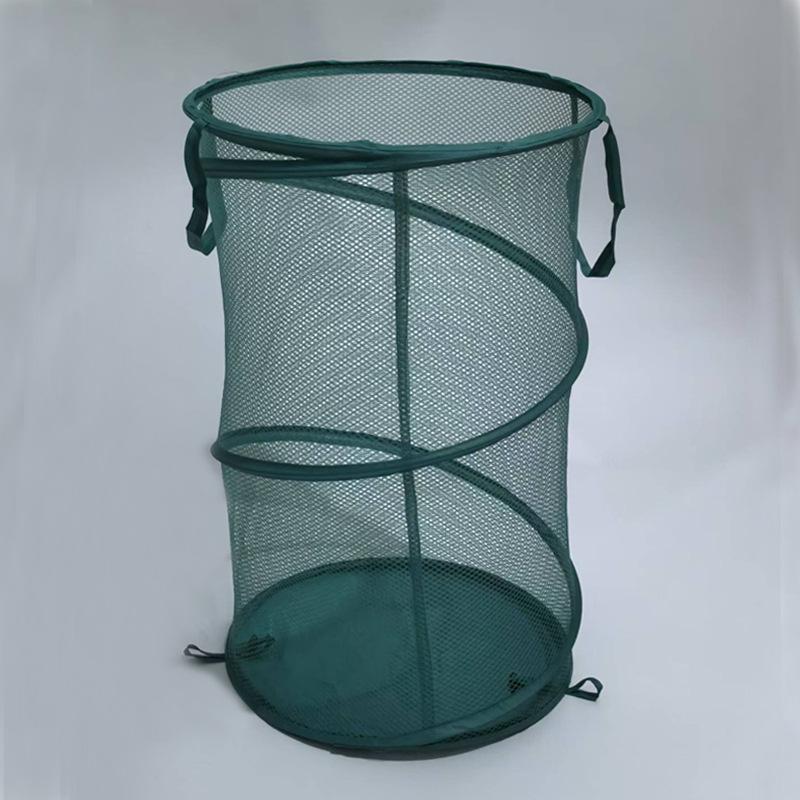 Tax-Inclusive Large Foldable Oxford Cloth Laundry Basket with Breathable Mesh and Handle
