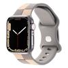Sport Silicone Band For Apple Watch Strap 40mm 44mm 45mm 46mm Ultra 2 49mm 41mm 42 Mm Wristband Bracelet iWatch Series 7 6 8 9 10 SE 38mm Belt